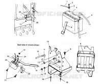 CAJA DE BATERIA CLASSIC TOURING 0963365 and EUROPEAN CLASSIC TOURING E963365 (4933623362C003)