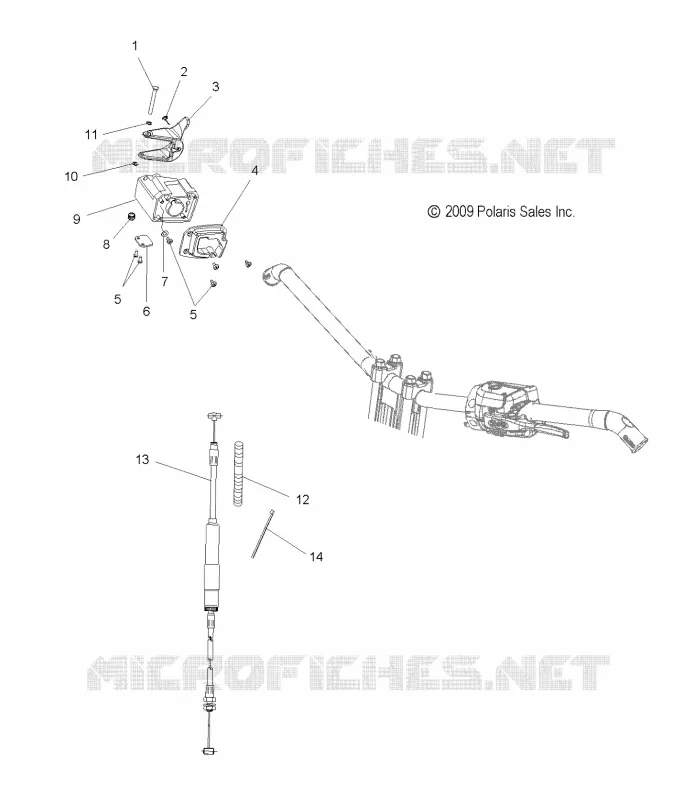 MOTOR, ACELERADOR CONTROL ASM.