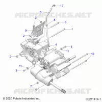 TREN, MAIN GEARCASE MOUNTING