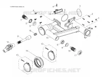 CHASIS, REAR brazo oscilante