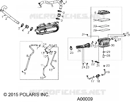 MOTOR, TOMA DE AIRE SYSTEM