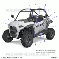 ETIQUETASS GRAPHICS- Z24ASE99P5 (900551-01)