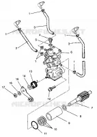 Bomba de aceite RXL 0940768 and RXL TOURING 0940869 (4925062506045A)