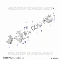 FRENO FRONTAL CALIPER