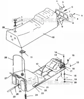 ASIENTO Y tanque de gas ASAMBLEA SPORT SKS E940243 (49273627360003)