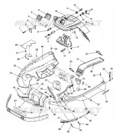 NOSEPAN y consola ASSEMBLY LITE GT/0933133 and STARLITE GT/0933127 (4923232323003A)