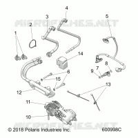 SISTEMA DE COMBUSTIBLE, RAIL, LINES AND THROTTLE BODY