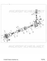 TREN, FRONT GEARCASE