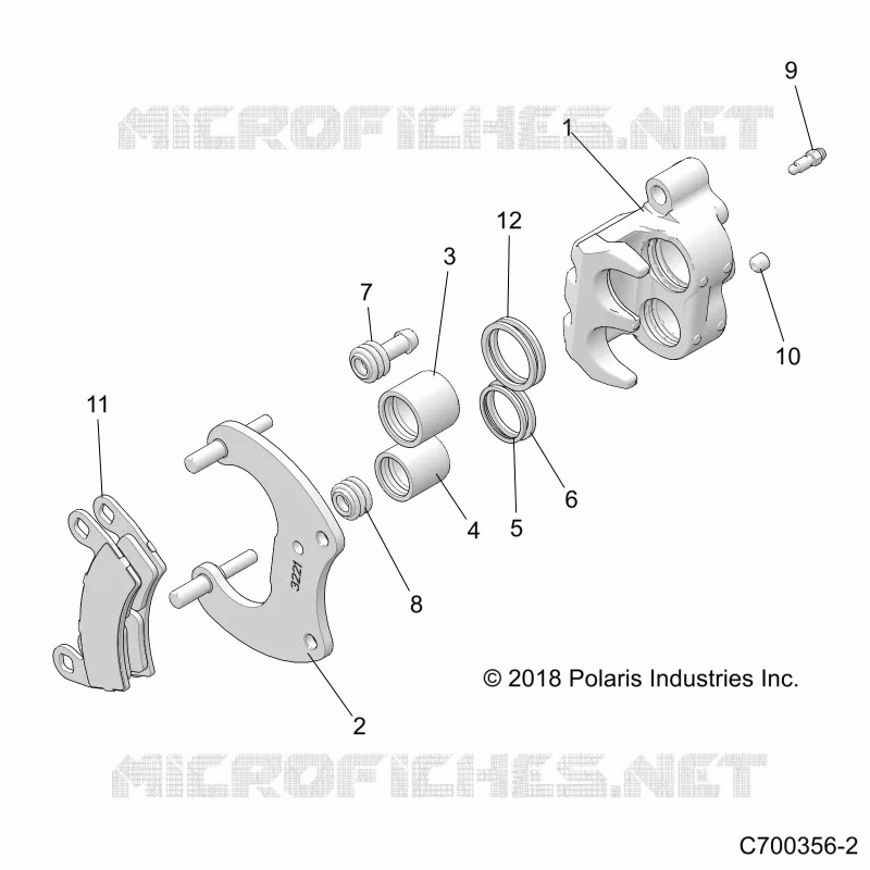 FRENO TRASERO CALIPER