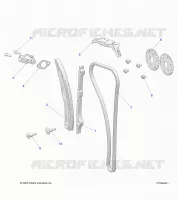 LA CADENA DE LEVAS AND TENSIONER