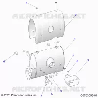 ENGINE, SISTEMA DE ESCAPE, SILENCER AND RELATED