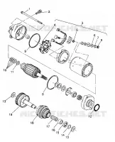 ARRANQUE DEL MOTOR MONTAJE SL 750 / B934070 (4924752475029A)