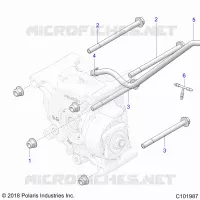 DRIVE TRAIN, MONTAJE DE ENGRANAJES, REAR