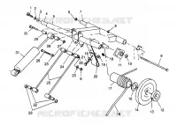 TRASERO ARM PAR (SKS) 500 SKS 0972564 and EUROPEAN 500 SKS E972564 (4938393839C007)