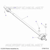 TREN, REAR PROP SHAFT