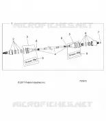TREN, REAR HALF SHAFT