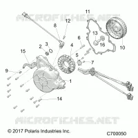 ENGINE, STATOR AND VOLANTE