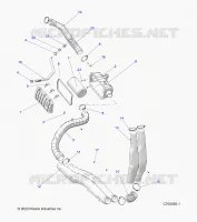 ENGINE, TOMA DE AIRE SYSTEM