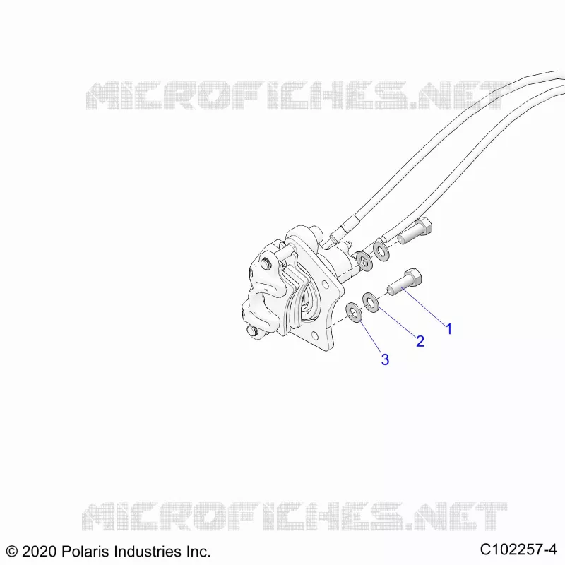BRAKES, BRAKE PINZA FRENO TRASEIRA, MOUNTING