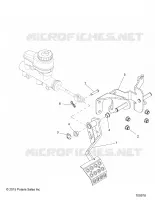 BRAKES, PEDAL AND CILINDRO MAESTRO MOUNTING