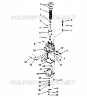 CARBURADOR WIDETRAK LX 0962064 AND EUROPEAN WIDETRAK LX E962064 (4931643164C012)