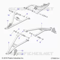 SUSPENSIÃ“N DELANTERA CONTROL ARMS