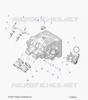 ENGINE, INTAKE MANIFOLD, CUERPO DE MARIPOSA, FUEL RAIL