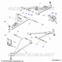 SUSPENSIÃ“N DELANTERA CONTROL ARMS