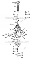 CARBURADOR XLT LTD 0973756 AND EUROPEAN XLT LTD E973756 (4937793779C008)