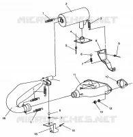 SISTEMA DE ESCAPE XLT RMK 0960956, XLT SKS 0960556 and EUROPEAN XLT SKS E96055 (4931813181C006)