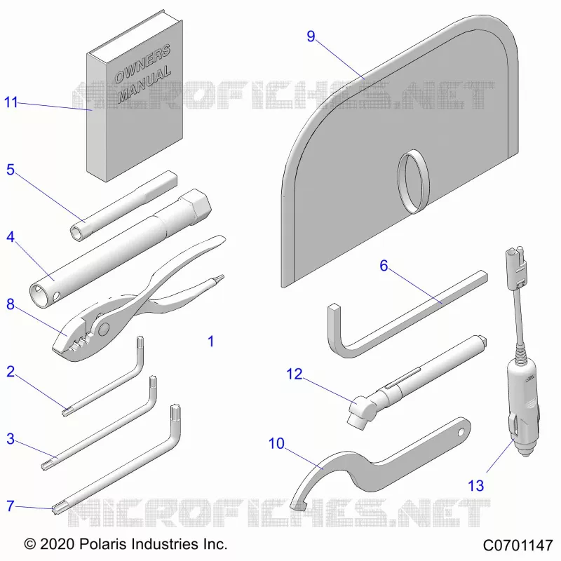 REFERENCE, EL MANUAL DEL PROPIETARIO AND TOOL KIT
