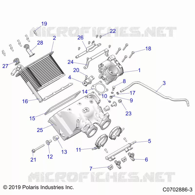ENGINE, TOMA DE AIRE MANIFOLD