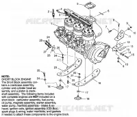 MONTAJE DEL MOTOR SLT 780 B964588 and  Intl. SLT 780 I964588 (4935683568B001)