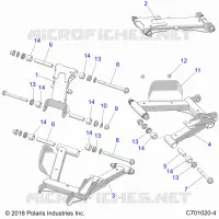 SUSPENSION TRASERA CONTROL ARMS