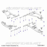 SUSPENSIÃ“N DELANTERA CONTROL ARMS
