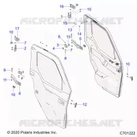 PUERTAS, FRONT, MOUNTING