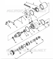 MOTOR DE ARRANQUE Scrambler W967840 (4935823582D005)