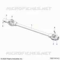 TREN, FRONT PROP SHAFT