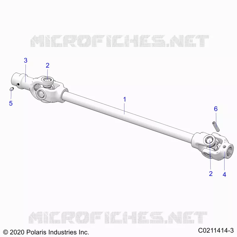 TREN, FRONT PROP SHAFT