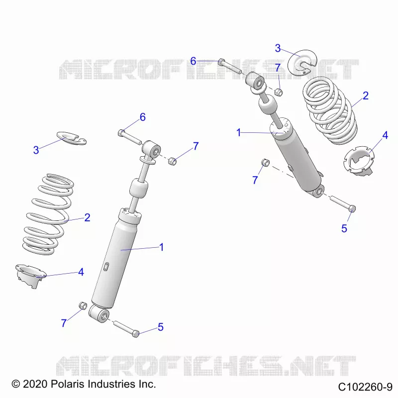 SUSPENSION, CHOQUE FRONTAL