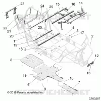 CHASSIS, MAIN FRAME AND ESQUÃD PLATES