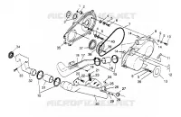 tapa del embrague ASSEMBLY 6x6 400L W948740 (4926802680C006)