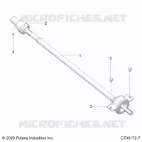 TREN, REAR PROP SHAFT