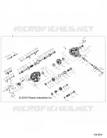 DRIVE TRAIN, PRINCIPAL GEARCASE INTERNALS