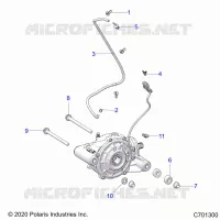TREN, FRONT GEARCASE MOUNTING
