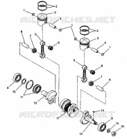 PISTÓN Y CIGÜEÑAL LITE 0943433 AND  LITE DELUXE 0943431 (4924992499035A)