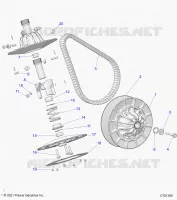 TREN, SECONDARY CLUTCH