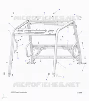 CHASSIS, CAB BASTIDOR