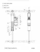 SUSPENSION, SHOCK TRASERO TRACK