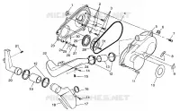 tapa del embrague XPLORER 300 W98CC28C (4945264526C005)